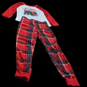 Family Jammies Children's Little Bear Long Sleeve Pajamas Top & Pant Set